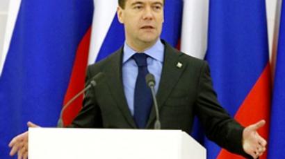 Medvedev: democracy crucial for Russia’s development