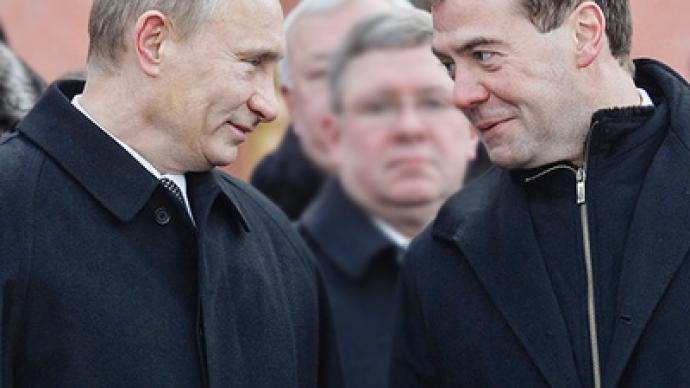 Putin says neither he nor Medvedev have ruled out running for presidency in 2012