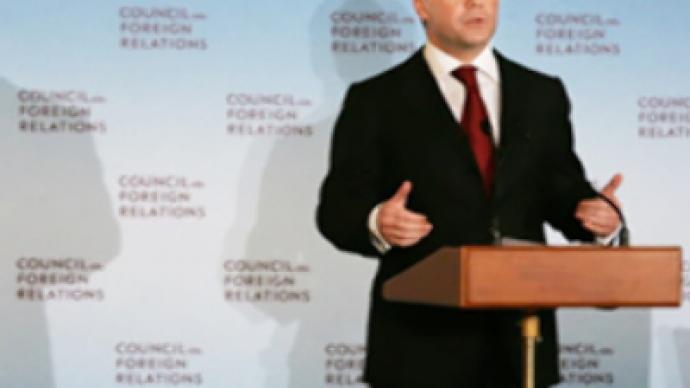 Medvedev's speech at a meeting of the US Council on Foreign Relations