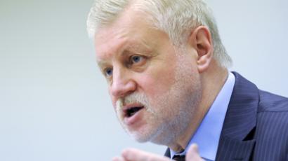 Mironov opposed to Medvedev as PM 
