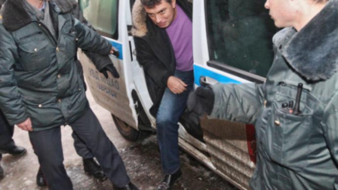 Public verdict: Nemtsov did not swear at police