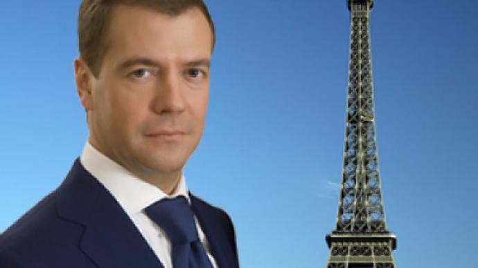 Merci! Medvedev gives candid interview to Parisian press