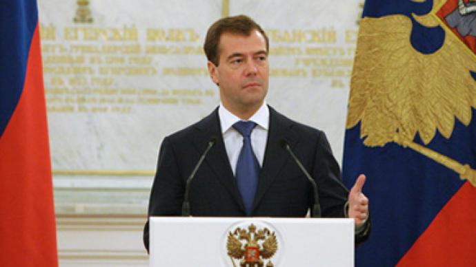 People's consent is crucial to Medvedev