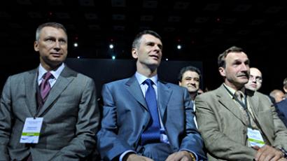 Mikhail Prokhorov shoots for Kremlin, but will he score?