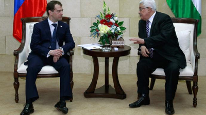 Russian President holds talks with Palestinian leader Abbas