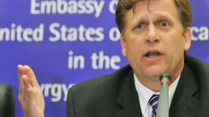 US ambassador says seeks reset, not revolution in Russia