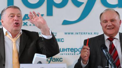 Zhirinovsky predicts war, promises prison for opponents