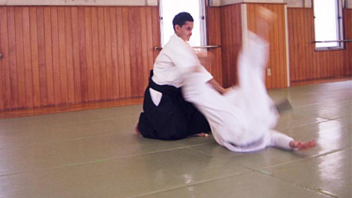 Aikido sensei gives master-class in Moscow
