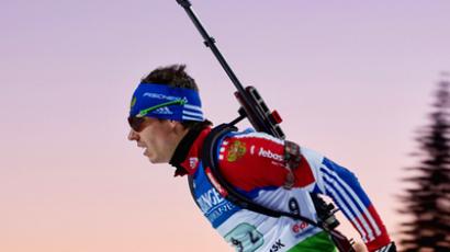 Russian wins biathlon season-ending event