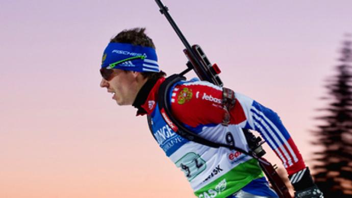 Ustyugov brings hosts Russia mass start silver at Biathlon Worlds