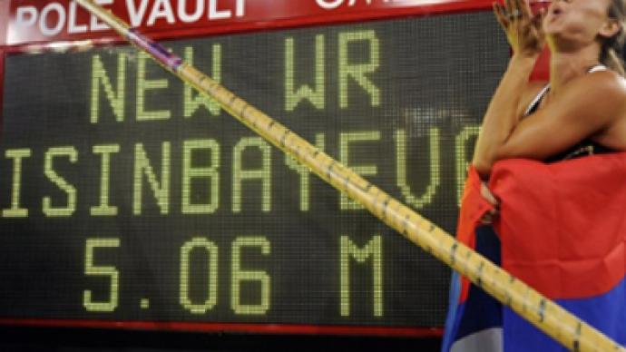 Isinbaeva silences skeptics with another world record