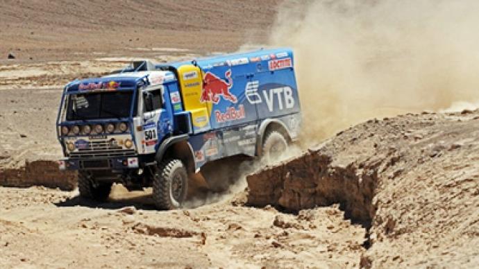 Chagin’s Kamaz takes Dakar lead