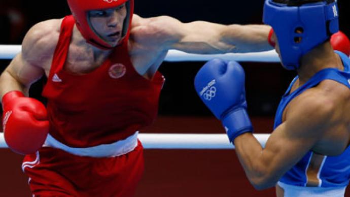 Mekhontcev wins Russia’s only boxing gold in London 