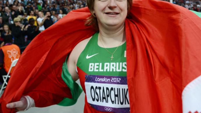 Belarus shot putter Ostapchuk stripped of Olympic gold 
