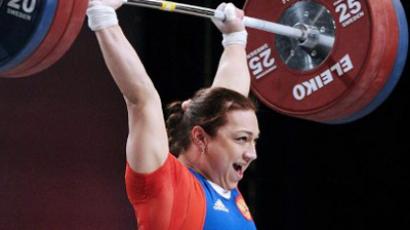 Russian weightlifters prove European class 