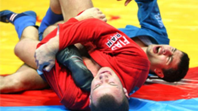 Russians fight their way to President’s Sambo Cup