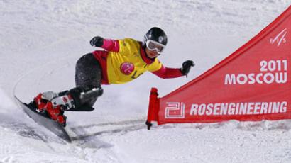 Home ramp turns unlucky for Russian snowboard star