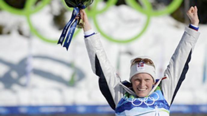 Norway grabs both biathlon golds