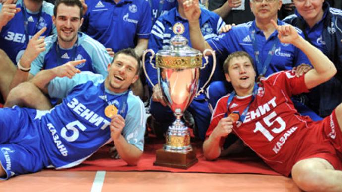 Kazan prolong Russian volleyball reign 
