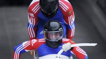 Sleighing them: Russian quartet grab bobsled World Cup