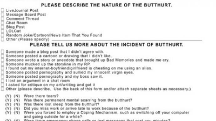 Anonymous fights Arizona censorship bill with 'butthurt form'