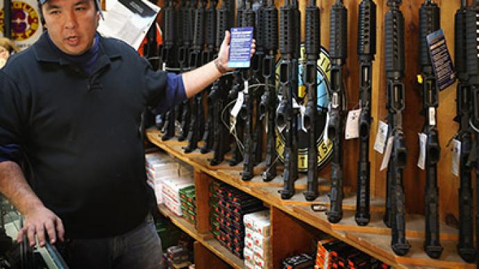 Weapon background checks hit record high in US