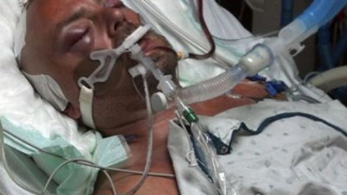 Cop keeps job after brutal restaurant attack leaves victim in critical condition