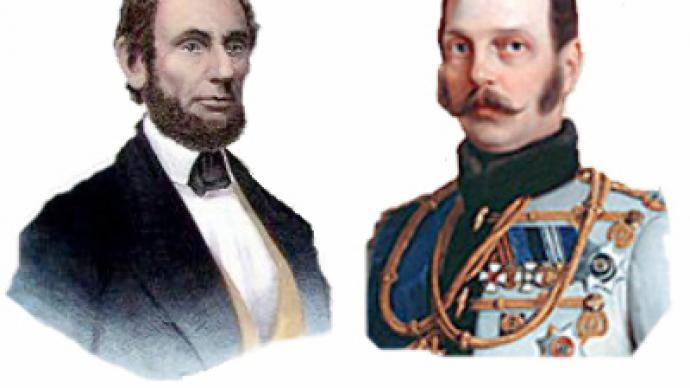 Letters between liberators: Lincoln and Aleksandr II