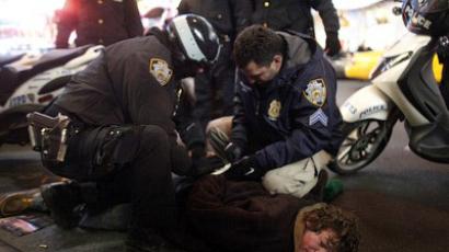 Occupy 4 Jobs protesters gather in New York