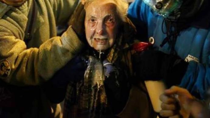 Elderly and pregnant attacked at OWS