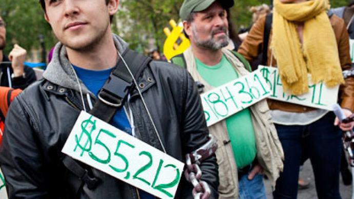 ‘Trillion Dollar Debt Day:’ US students write off unbearable dues in protest