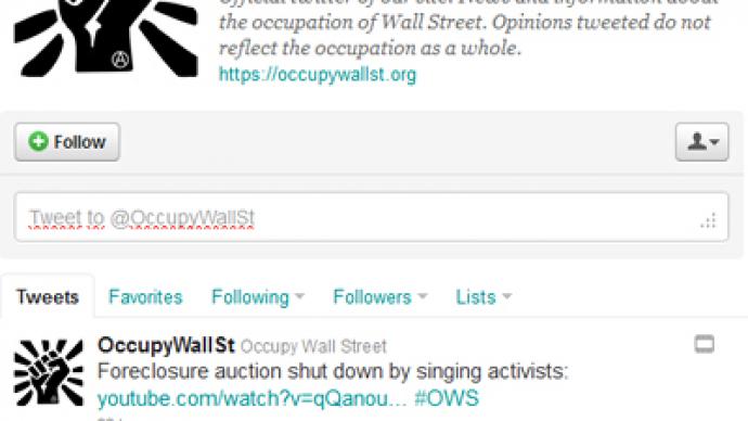 Twitter subpoenaed over OWS 