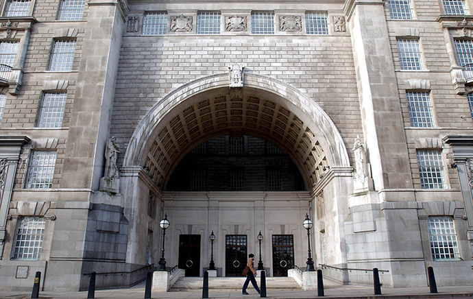 The MI5 headquarters in central London (Reuters)