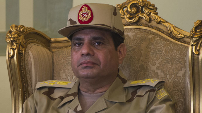 Egyptian Defence Minister Abdelfatah al-Sisi.(AFP Photo / Khaled Desouki)
