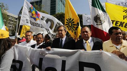Protests fail to stop Mexico’s oil reform, but leftists gain ground