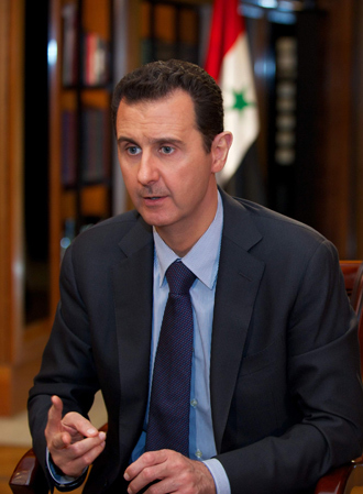 Syrian President Bashar al-Assad (AFP Photo / HO / SANA)