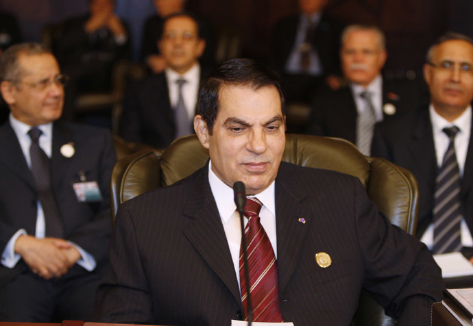 Former Tunisian President Zine al Abidine Ben Ali (Reuters)