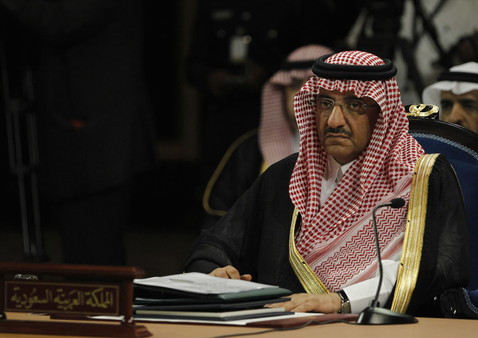 Saudi Interior Minister Prince Mohammed bin Nayef (Reuters / Hamad I Mohammed) 