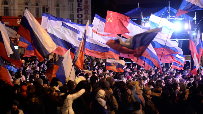 ‘Crimean referendum is democracy in action’