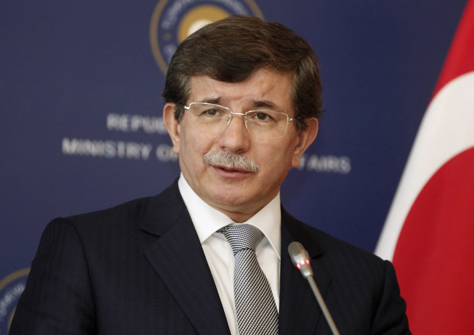 Turkey's Foreign Minister Ahmet Davutoglu (Reuters/Osman Orsal)