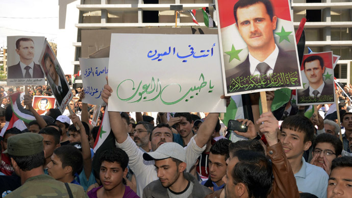 Syria election: Vote the right way – or else