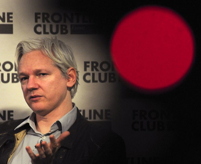 WikiLeaks founder Julian Assange (AFP Photo / Carl Court)