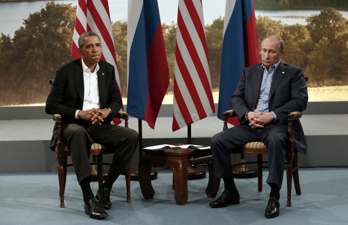 U.S. President Barack Obama and Russian President Vladimir Putin (Reuters)