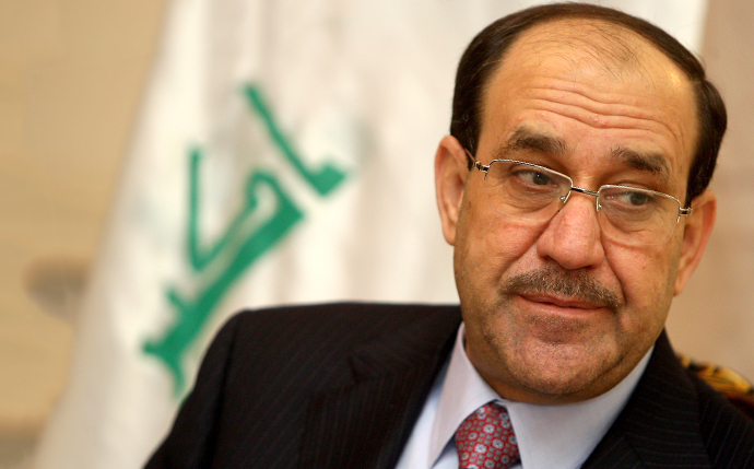 Iraqi prime minister Nuri al-Maliki (AFP Photo / Ahmad Al-Rubaye)