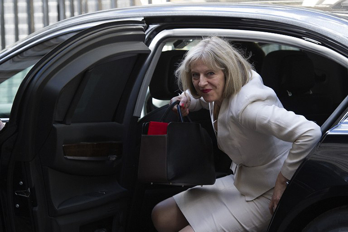 British Home Secretary Theresa May (AFP Photo / Carl Court)