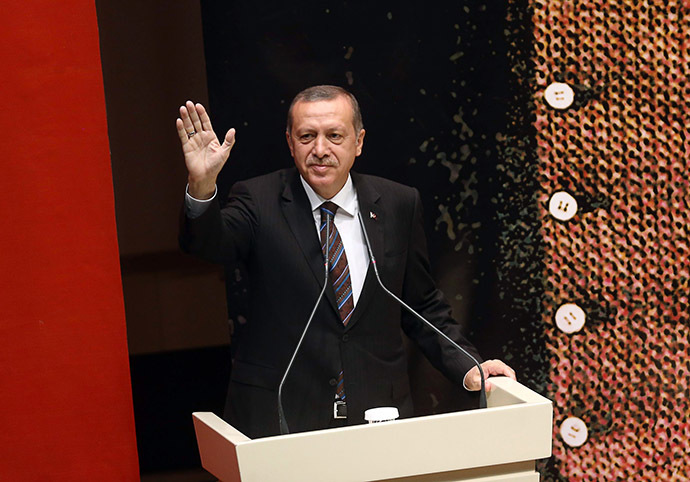 Turkey's Prime Minister Tayyip Erdogan (AFP Photo / Adem Altan)