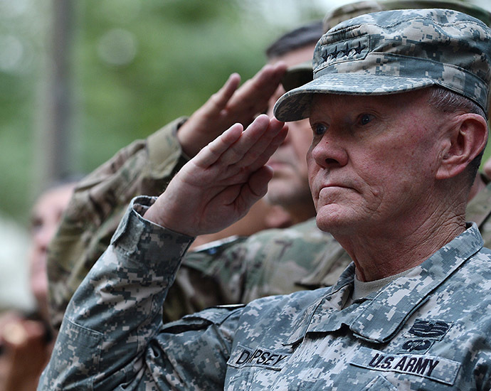General Martin E. Dempsey. (AFP Photo/Shah Marai)