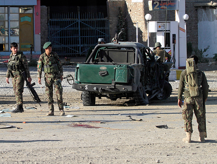 Afghan National Army (ANA) soldiers (Reuters / Parwiz)
