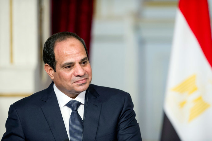 Egyptian President Abdel-Fattah al-Sisi (AFP Photo / Alain Jocard)