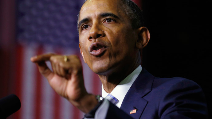 U.S. President Barack Obam.(Reuters / Kevin Lamarque)